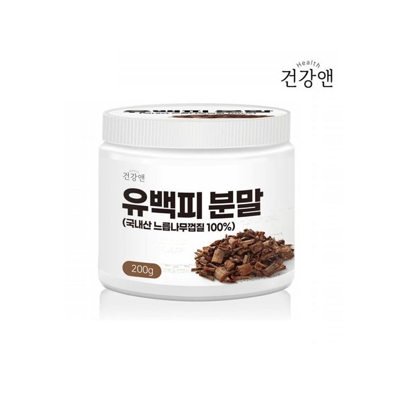유백피 느릅나무껍질 분말 유근피 가루 200g White Birch Ulmus Bark