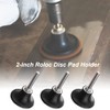 Saipor 3 Pcs 2 Inch Roll Lock Disc Pad Holder