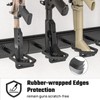 Gun Rack for Wall, Indoor Gun Racks Wall Mount, Adjustable