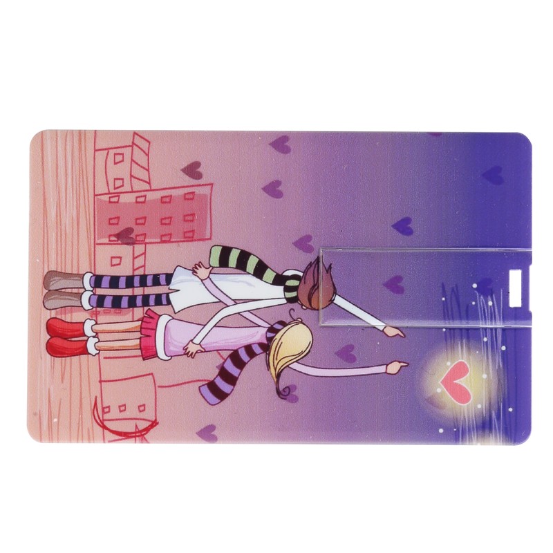 Card U Disk Portable Cartoon USB2.0 Flash Drive Computer Data