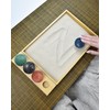 Artcome Jpanese Zen Garden Kit for Desk - Premium Mini