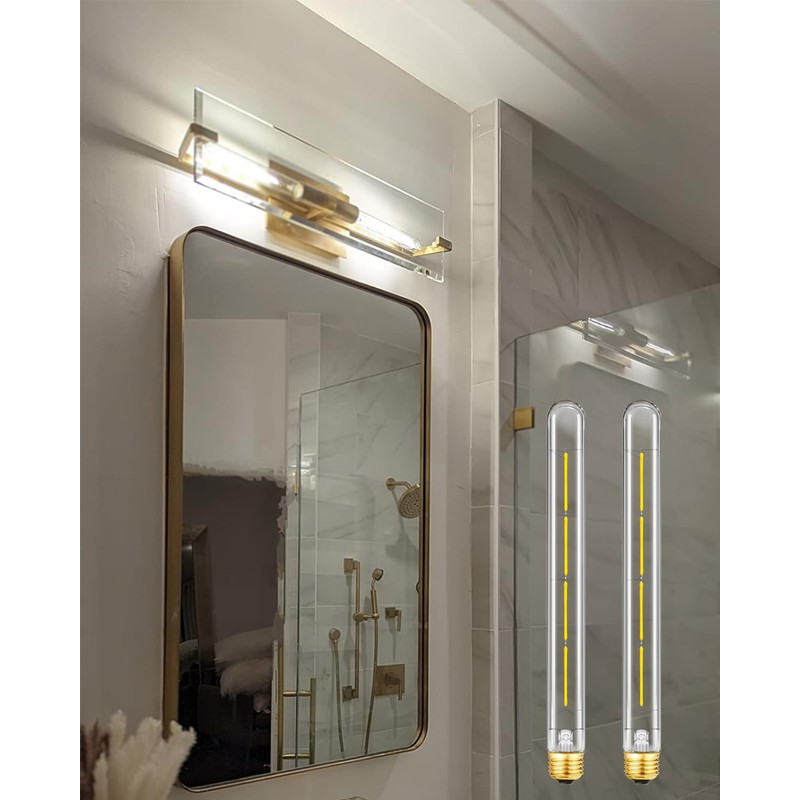 LVYE E26 Tubular Bulbs 6W, Dimmable Led Light Bulbs 60