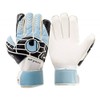 uhlsport Eliminator Soft Rf Men's Goalkeeper Gloves, Men, 101103101, schwarz/eisblau/Weiß,