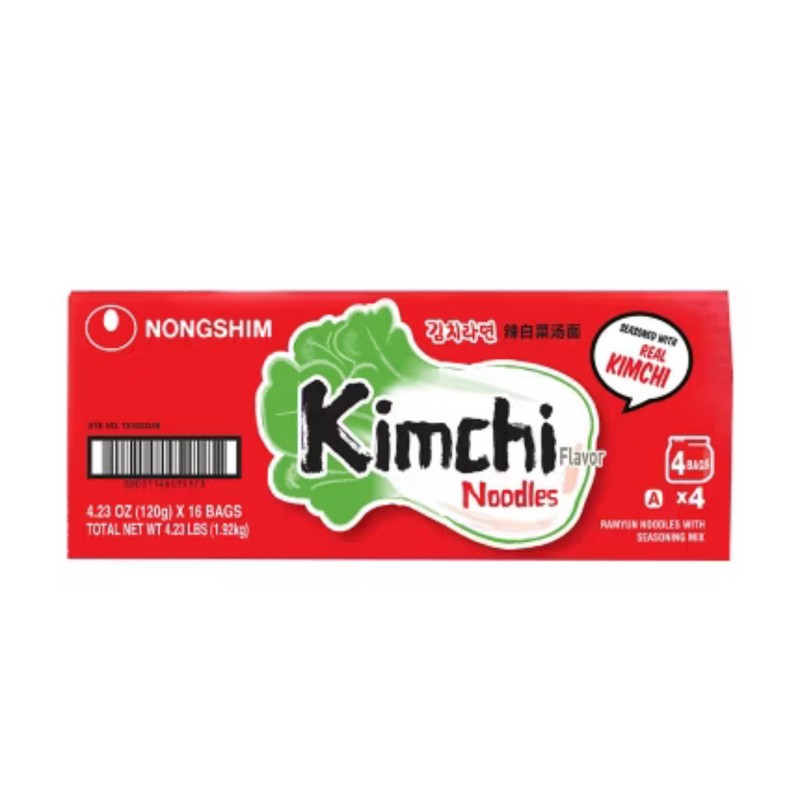 Nongshim Kimchi Spicy Red Chili Ramyun Ramen Noodle Soup Pack