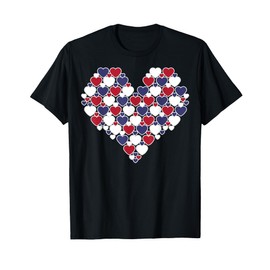 Colorful Heart Design for Family Lovers T-Shirt