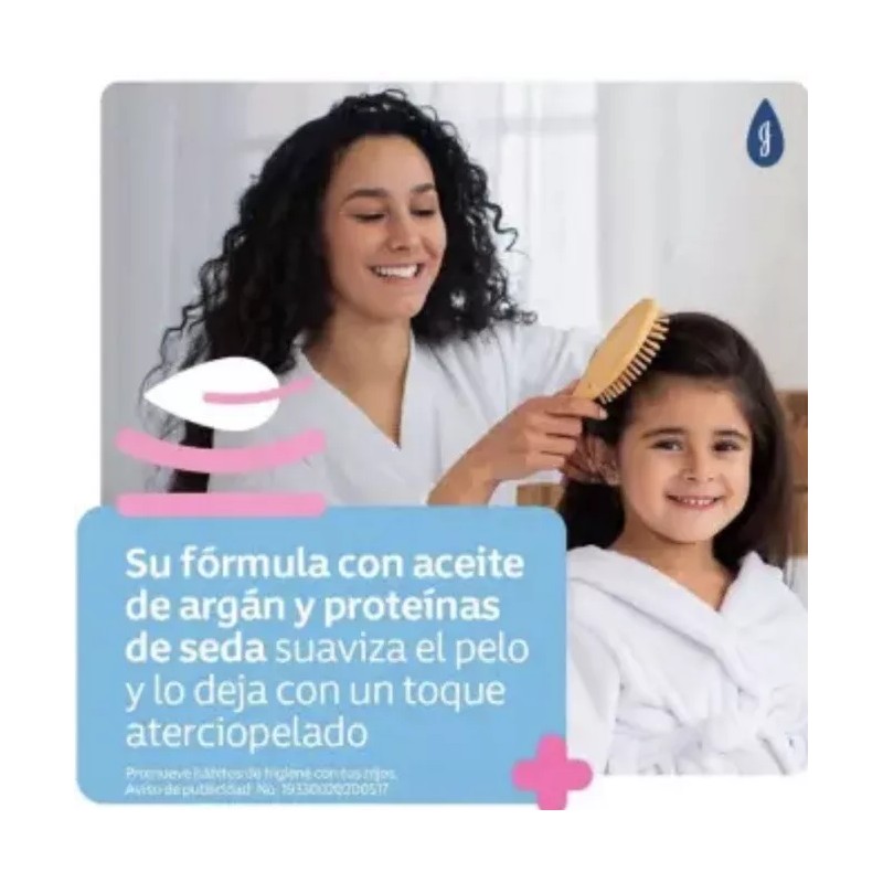 JOHNSON'S 2 Pack Shampoo Johnson's Gotas de Brillo 1 Litro