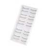 False Practice Eyelashes, 10 Pairs Self-Adhesive Reusable Eye Lashes Practice