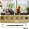 Netevo® Cat Net for Balcony, Wire Reinforced, Cat Protection Net,