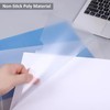 VANRA Clear A4 File Vertical Storage Holder, Thin File Case,