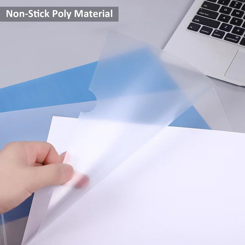 VANRA Clear A4 File Vertical Storage Holder, Thin File Case,