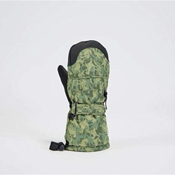 Gordini Kids Baby Mitten, Dino Olive, Small