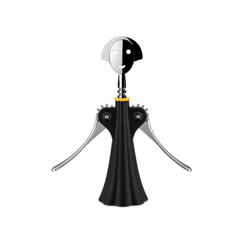 ALESSI Anna G. Wine Opener Black AAM01 B