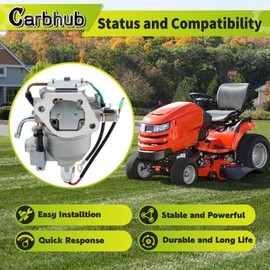 Carbhub 24853102-S Carburetor for Kohler CV730 CV740 25hp 27hp Engines, Replaces Kohler 24853102-S 24-853-102-S Engines for CV730 with Specs: 0039, 0040, 0041, 0042, 0043, 0044, 0045, 0046