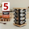 Orii 16-Jar Rotating Spice Rack with Spices Included – Pre-Filled