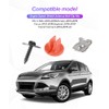 Juego de 30 clips para parachoques de coche, kit de