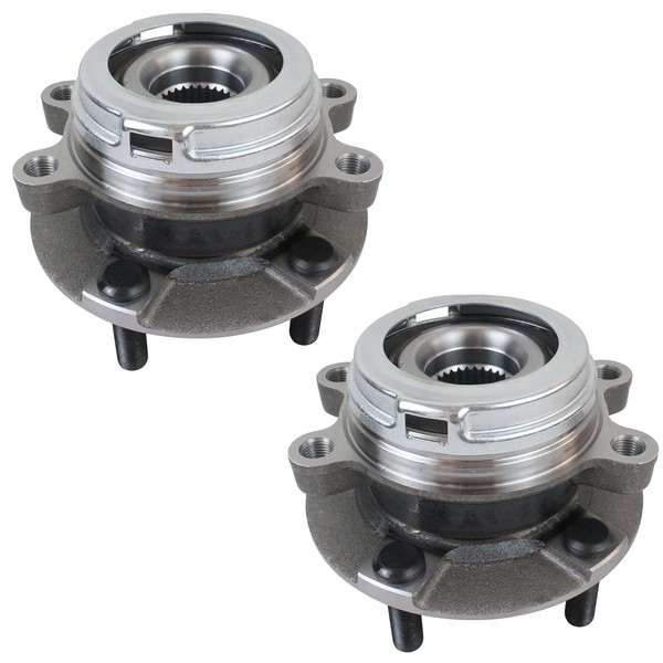 PAROD Pair 513296 Front Wheel Hub Bearing Assembly Compatible with 2007-2018 Nissan Altima, 2009-2019 Maxima, 2011-2017 Quest, 2009-2017 Murano Pathfinder, 2013-2017 Infiniti QX60 JX35 5Lugs.
