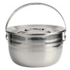 LIFKOME Boiling Pot Stainless Steel Camping Pot with Lid Lifter