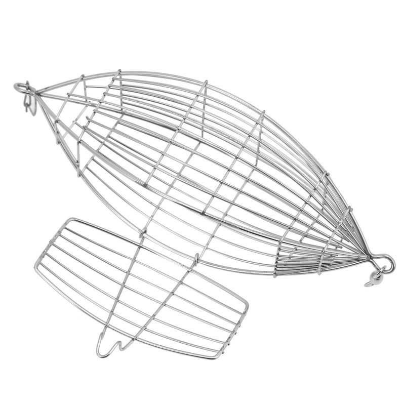 Fishing Bait Cage Stainless Steel Lure Cage Carp Fishing Trap