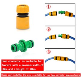 Tap Hose Connector, Mixer Tap Hose Connector, Hose to Tap Connector, Tap Hose Connectors Kitchen Taps, Hose Connector, Tap Connector for Hose Pipe, Hose Pipe Tap Attachment