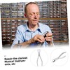 Kisangel Stainless Steel Musical Instrument Repair Tool for Saxophone and