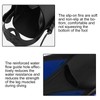 1 Pair Adjustable Swimming Fins TPR Open Heel Long Diving