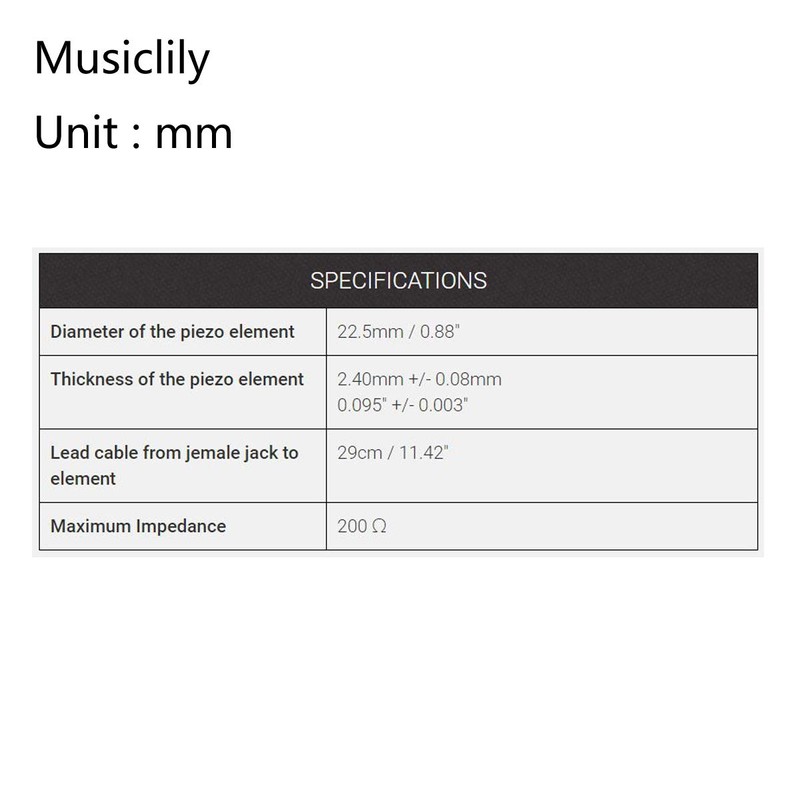 KNA DB-1 Portable Piezo Pickup for Double Bass
