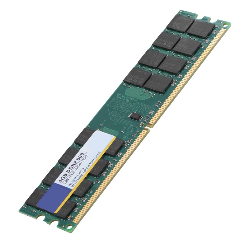 Xiede 800MHZ 4G 240pin RAM Memory Designed for DDR2 PC2-6400