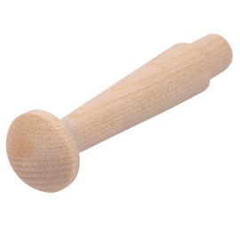 Hardwood Shaker Peg Rack or Wooden Pegs for Hanging | Pack of 10 | Wooden Wall Hooks, Hat or Towel Hook, Hardware for Thing Hanging | UA-33-BWSP