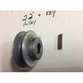 Craftsman 315 Table Saw motor / arbor Pulley 2.2” OD, 5/8"  Keyed Shaft W-key