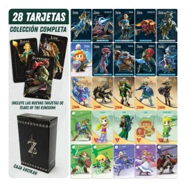 33 Tarjetas Amiibo Link Colección Zelda Tears Of The Kingdom