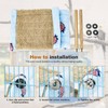 Bird Tent Bed for Cage Hanging Hammock Snuggle Hut Parrot
