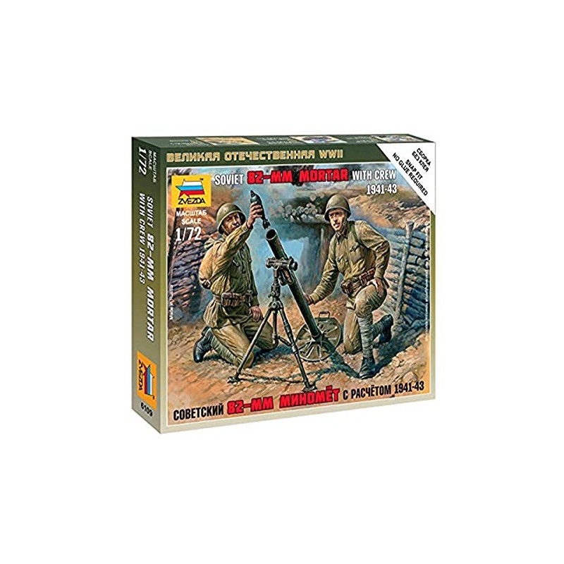 Zvezda 6109 Armee Modellbausatz, Mehrfarbig