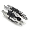 Screwdriver Bit Set Chromium Vanadium Alloy Steel Bit with Universal