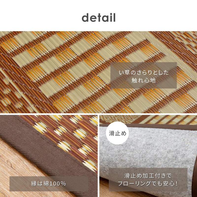 Hagiwara Domestic Grass Entrance Mat, Backing, Blue, Approx. 11.8 x