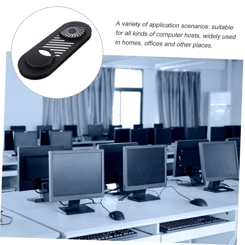 Operitacx 3pcs Computer Host Air Vent Grille Cover Efficient Heat