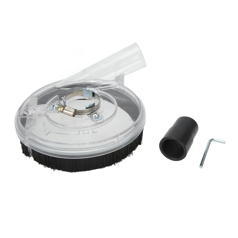 Dust Shroud Angle Grinder Dust Collector Transparent Cover Protector for