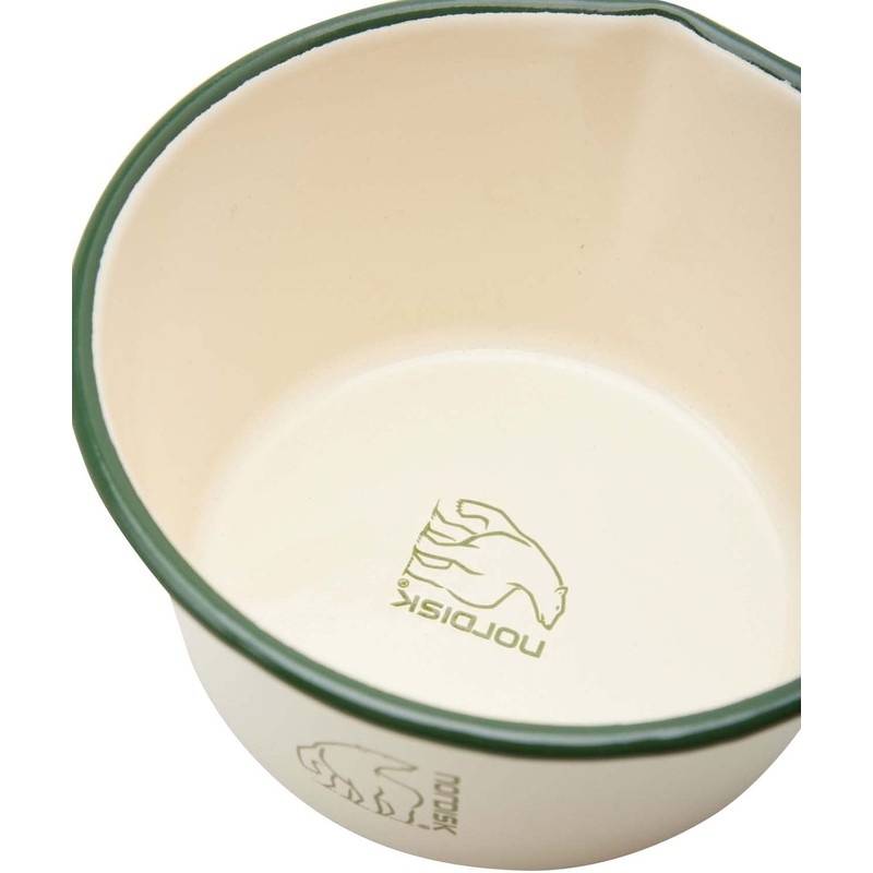 NORDISK 10421001 Outdoor Camping Pot, Enameled Madam Blue, Sauce Pan,