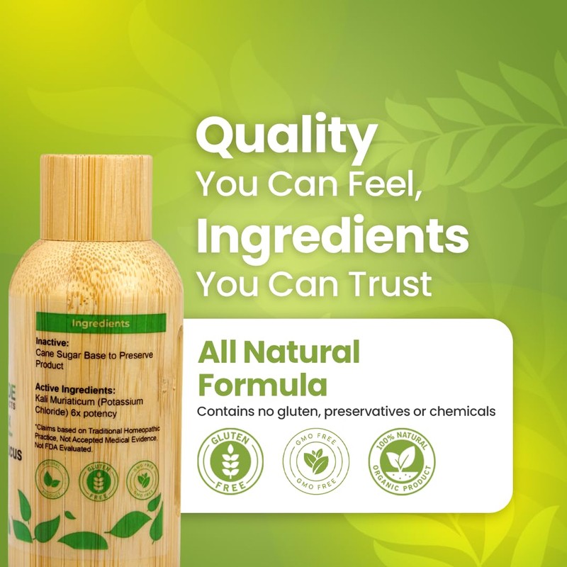 Bestmade Natural Products Kali Muriaticum 6X Cell Salt, Lactose-Free -