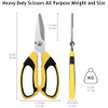 BoFuYuan Utility Scissors Heavy Duty: 8-Inch sharp Scissors All Purpose