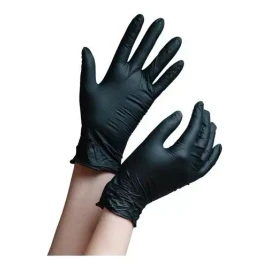 Ambiderm Guantes Ambiderm Soft Color Negro Chica De Nitrilo 200pz