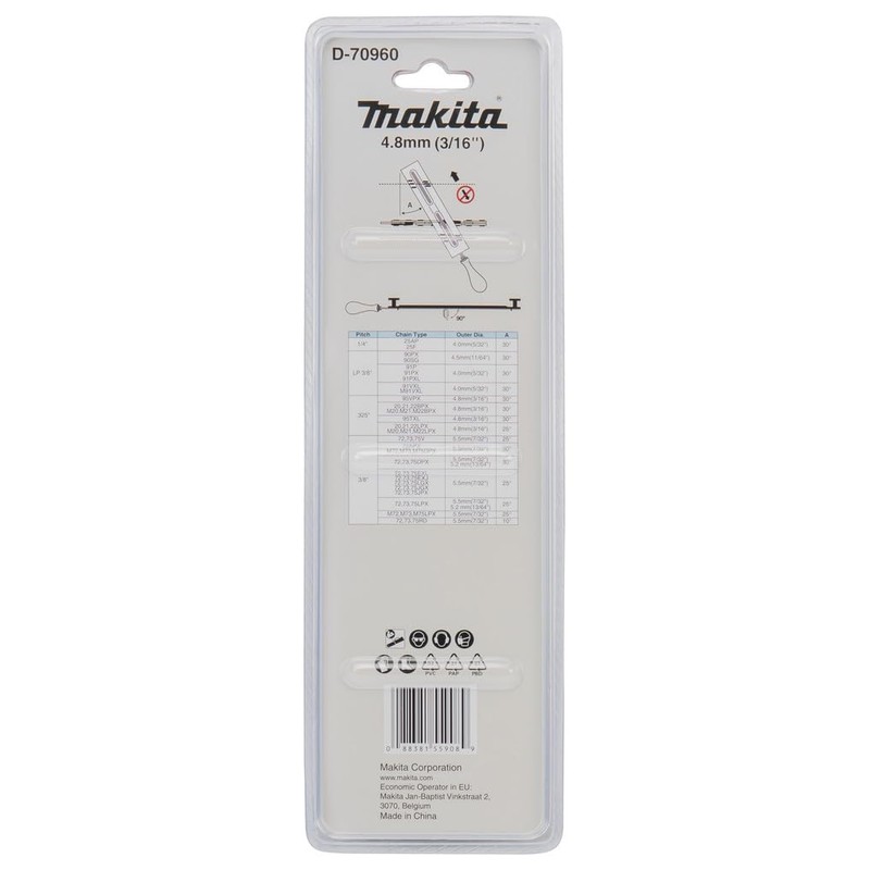 Makita D-70960 File Holder with File 4.8 mm