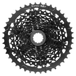 Microshift | Advent Cassette | 9-Speed | 11-42t | Black | ED Coated