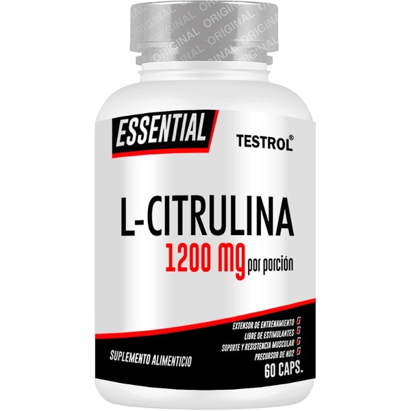 Testrol L-Citrulina Essential 1200 mg Apoyo Natural a la Circulacin