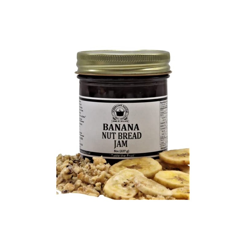 Banana Nut Bread Jam, 8 oz