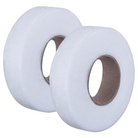 KMDJG 2 Pack Fabric Fusing Tape, 27 Yards Fabric Fusible Fusing Tape Iron-On Hem Tape No Sew Hem Tape