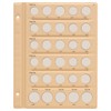 Tazy C-36S4 Heisei Coin Album Spare Mat for Standard Coins