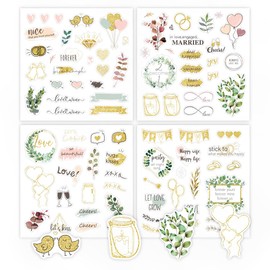 Birthday Stickers (80 Designs), Stickers for Photo Album or Guest Book, Lovingly Designed Birthday Stickers as Decoration for the Party, Stickers for Adults in Elegant Design