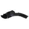 TRQ Front Right Inner Fender Liner Black Passenger Side Compatible