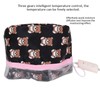 Steamer Hair Cap, Thermal Cap with Cute Bear, Heat Cap