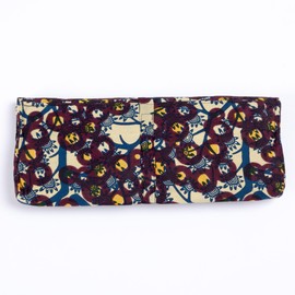 Harmonious Colors Clutch (Rwandan - Brown & Gold)